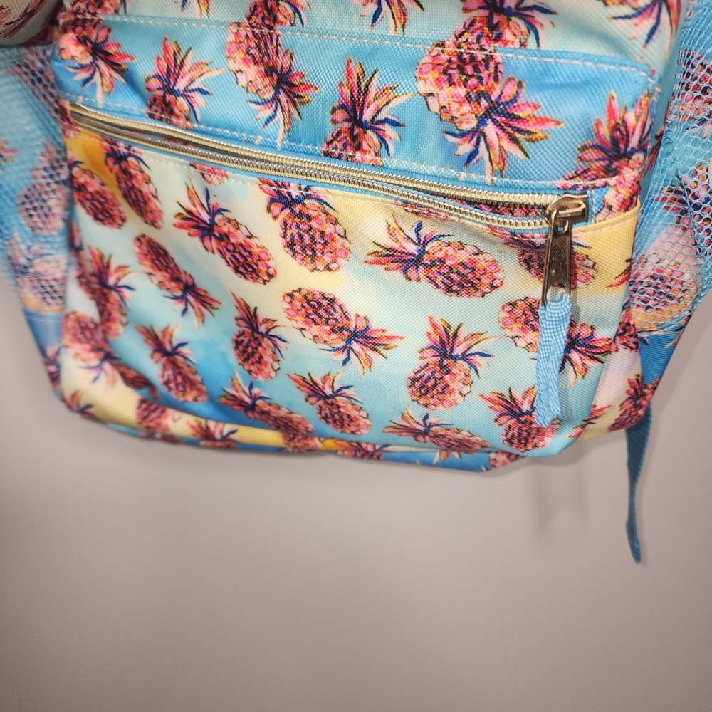 Pineapple Print Backpack - image 8